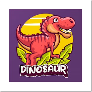 Cute Dinosaur Posters and Art